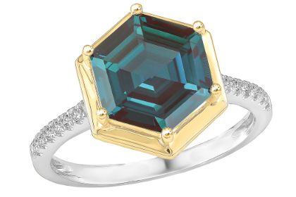 Legend Jewelry Alexandrite and diamond ring MRSP $1,299 866.607.3098 legendjewelryllc.com